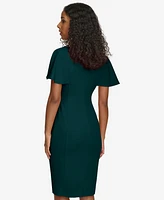 Calvin Klein Women's Scuba Crepe Sheath Dress