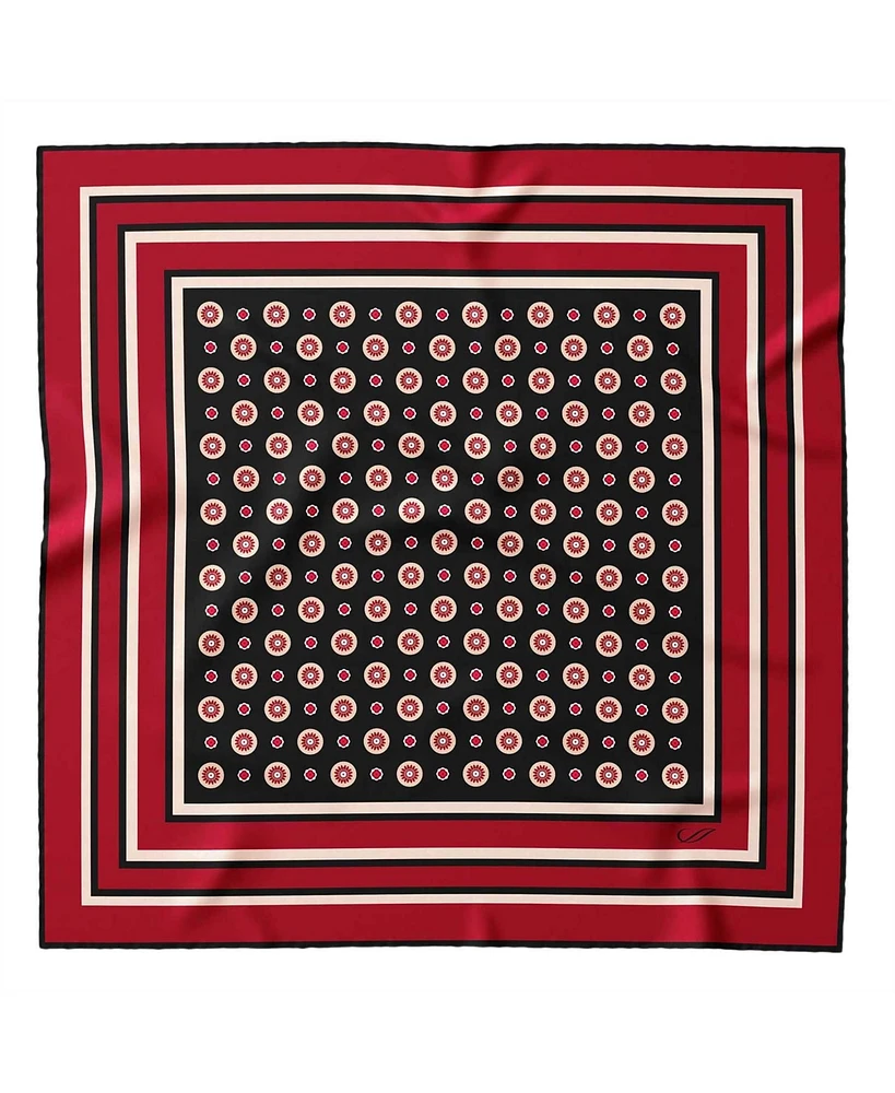 Elizabetta Men's Pantera - Silk Pocket Square for Men