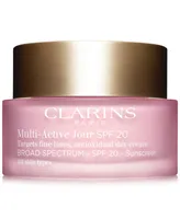 Clarins Multi-Active Anti-Aging Day Moisturizer with Spf 20 for Glowing Skin, 1.7 oz.