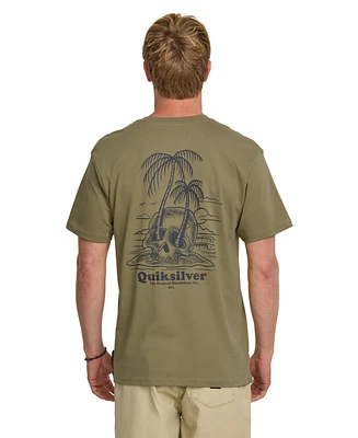 Quiksilver Men's Overgrown Short Sleeve T-Shirt