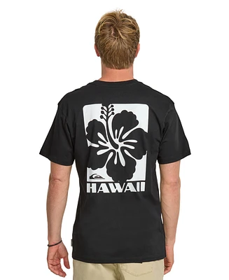 Quiksilver Men's Hawaii Hibiscus Short Sleeve T-Shirt
