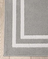 Jean Pierre New York Double Line Border Tufted 2-Pc. Runner Rug Set