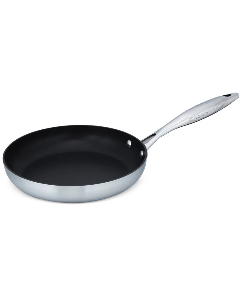 Scanpan Ctx 9.5", 24cm Nonstick Induction Suitable Fry Pan, Brushed Stainless Steel