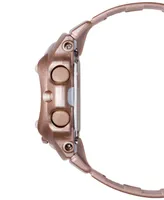 Baby-g Women's Digital Beige Resin Strap Watch 43x46mm BG169G
