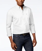 Tommy Hilfiger Men's Big & Tall Classic-Fit Stretch Solid Capote Shirt