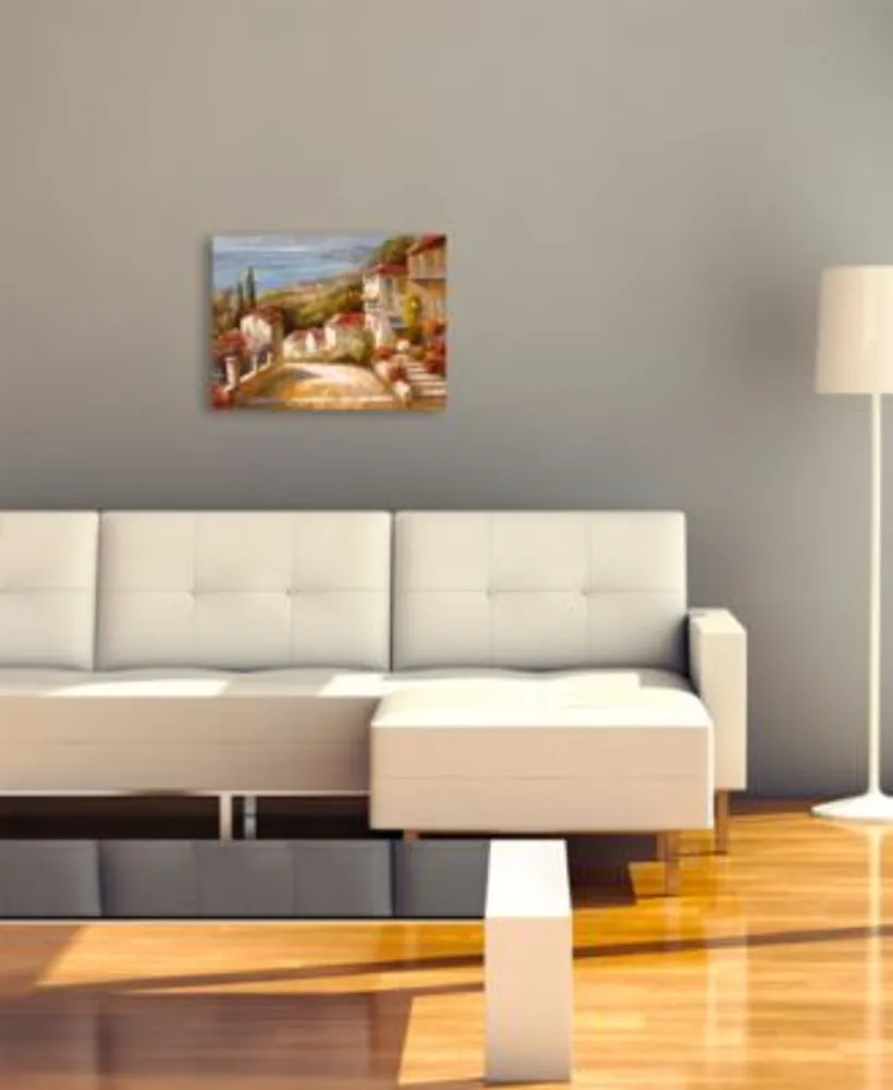 Home In Tuscany Canvas Print By Joval