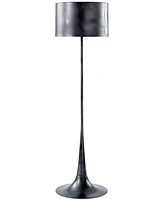 Regina Andrew Design Trilogy Natural Black Iron Floor Lamp