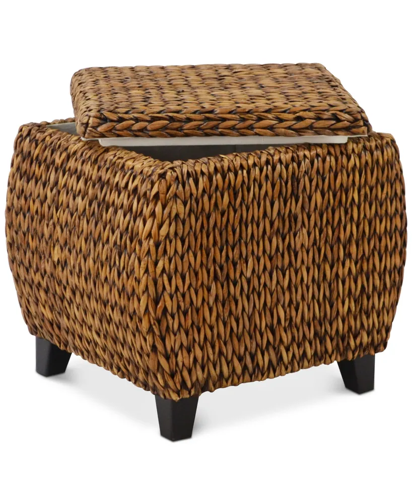 Dawkins Round Storage Ottoman