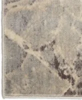 Closeout Nourison Home Moraine Mo745 Grey Area Rug