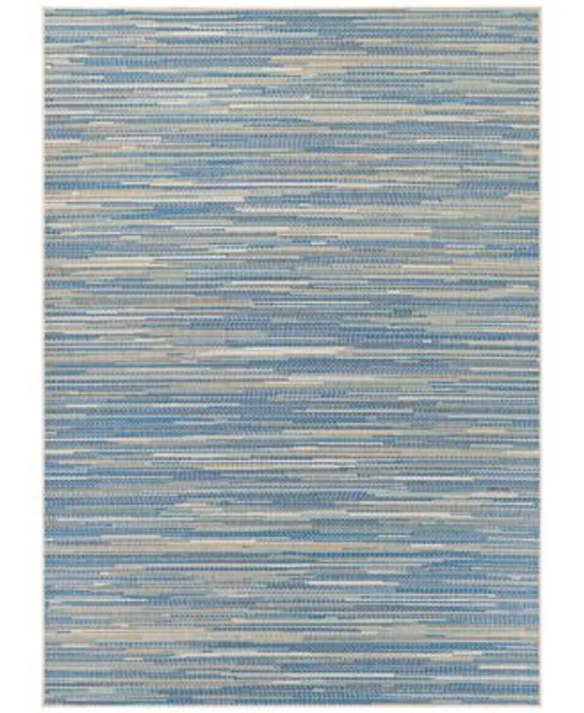 Couristan Monaco Alassio Sand Azure Turquoise Indoor Outdoor Area Rug Collection