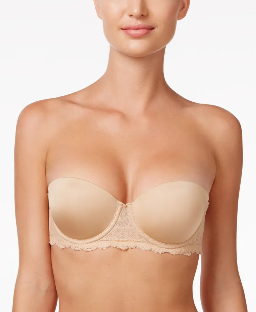 Calvin Klein Seductive Comfort With Lace Full Coverage Bra QF1741 - Macy's