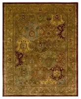 Nourison Home Rugs Rajah Ja25 Dark Panel Multi