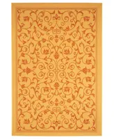 Safavieh Rugs Courtyard Indoor Outdoor Cy2098 3201 Beige Orange