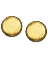 Lauren Ralph Metal Bead Stud (10 mm) Earrings