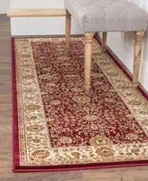 Closeout Km Home Oxford Kashan Red Area Rug Collection