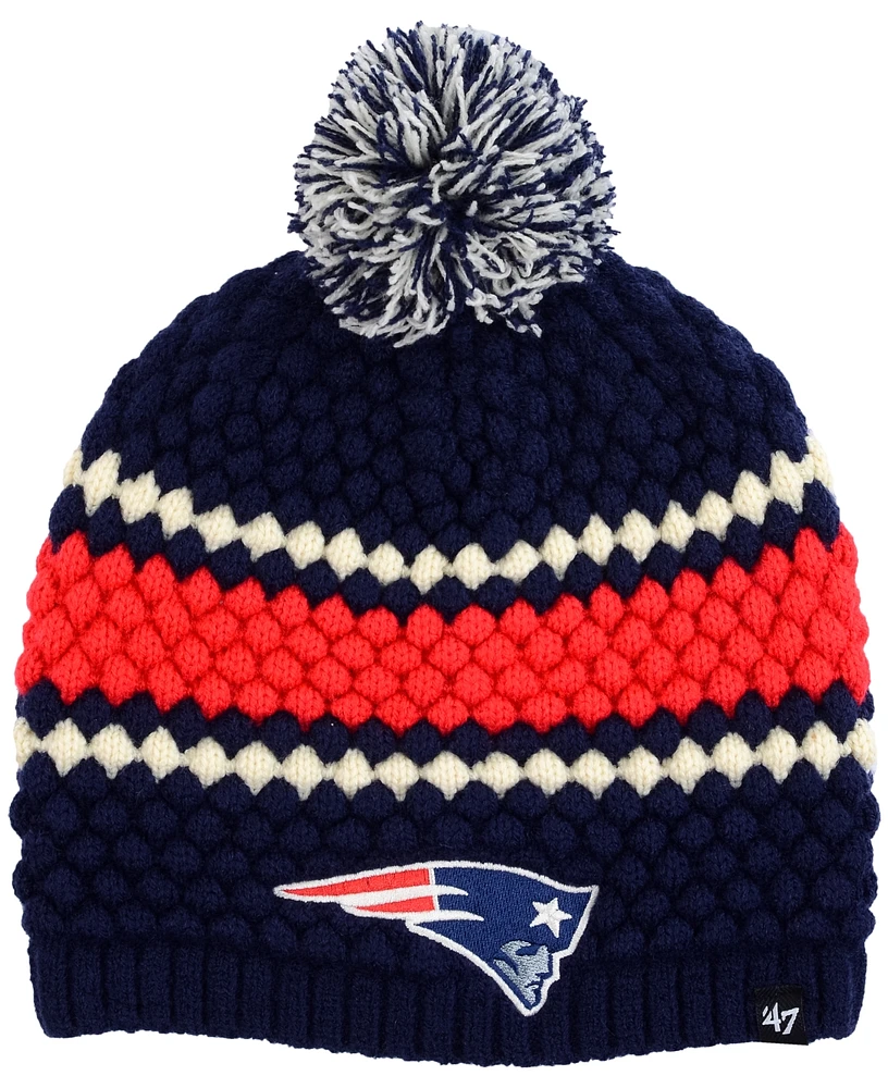 '47 Brand Women's New England Patriots Leslie Pom Knit Hat