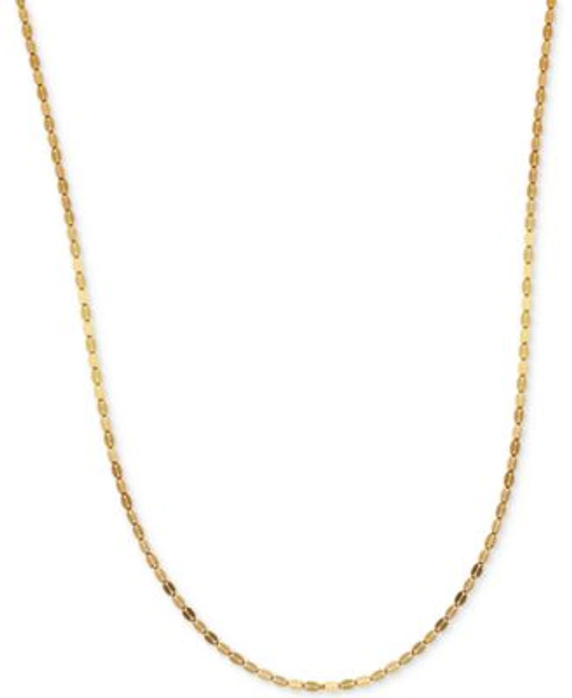 Mirror Link Chain Collection 1 1 2mm In 14k Yellow White Rose Gold