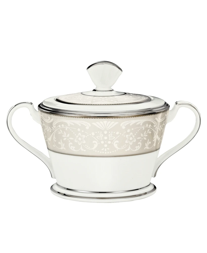 Noritake "Silver Palace" Sugar Bowl with Lid