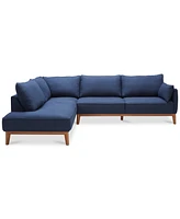 Jollene 113" 2-Pc. Fabric Sectional, Created for Macy's