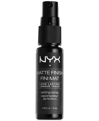 Nyx Professional Makeup Matte Finish Long Lasting Makeup Setting Spray Formula, 0.6-oz.