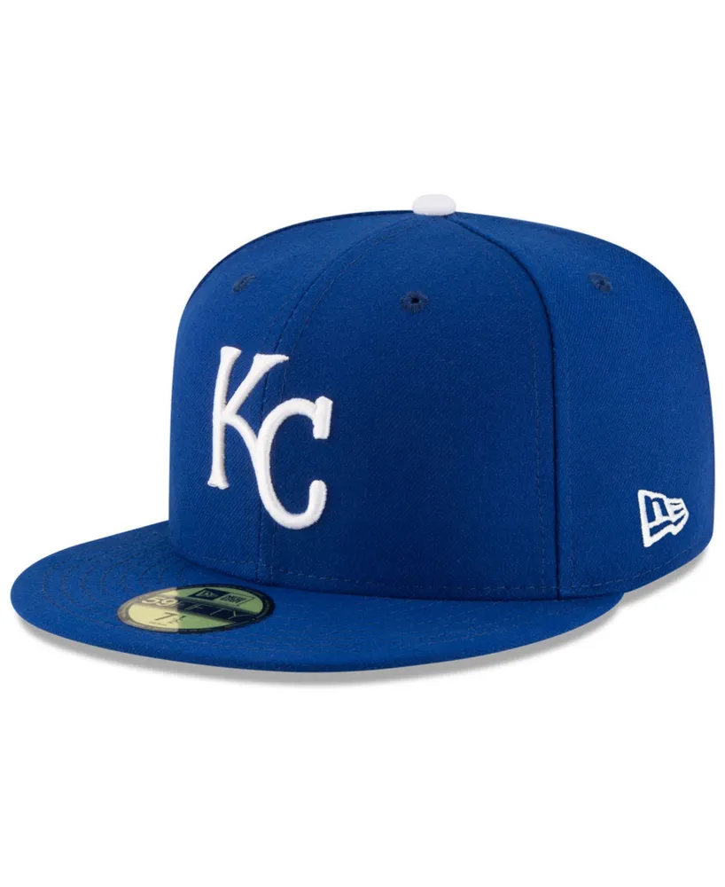 Men's New Era Royal Kansas City Royals Game Authentic Collection On-Field  59FIFTY Fitted Hat