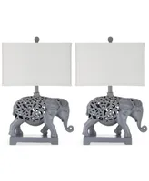 Safavieh Set of 2 Hathi Table Lamps