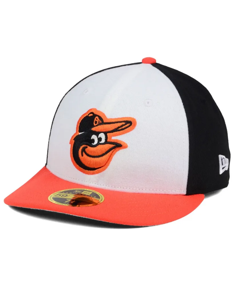 New Era Men's Baltimore Orioles 59Fifty Home White/Black Low Crown