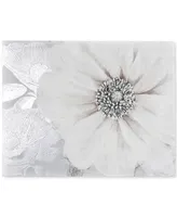 Graham & Brown Grey Bloom Canvas Print