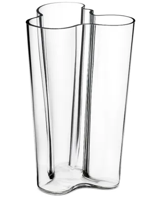 Iittala Aalto Finlandia 10" Clear Vase