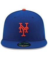 New Era Big Boys and Girls York Mets Authentic Collection 59FIFTY Cap