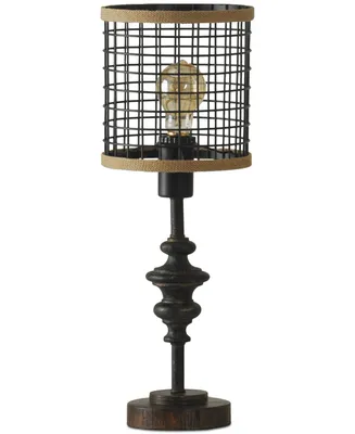 StyleCraft Cage Metal Table Lamp