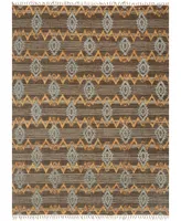 Loloi Owen Ow-06 Taupe/Mist 7'9" x 9'9" Flatweave Area Rug