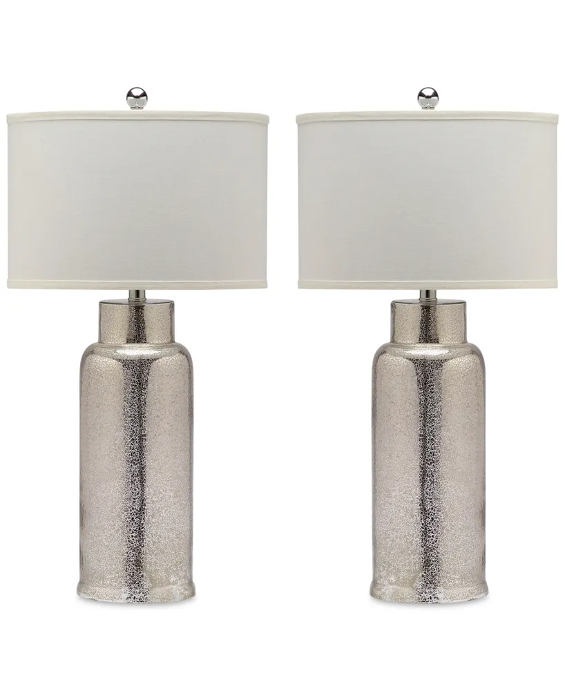 Safavieh Set of 2 Bottle Glass Table Lamps