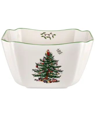 Spode Christmas Tree Small Square Bowl