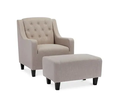 Heyrod Chair & Ottoman