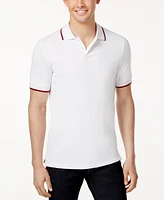 A|X Armani Exchange Men's Contrast Tipped Polo Shirt