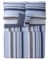 My World Mason Reversible Stripe Quilt Sets