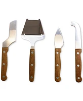 Toscana by Picnic Time Acacia Circo Cheese Board & Tools Set