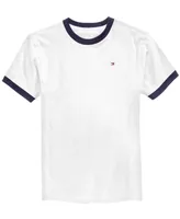 Tommy Hilfiger Toddler and Little Boys Contrast Trim Embroidered Logo Ken Tee