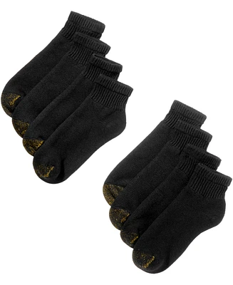 Gold Toe Men's 8-Pack Athletic Quarter Socks