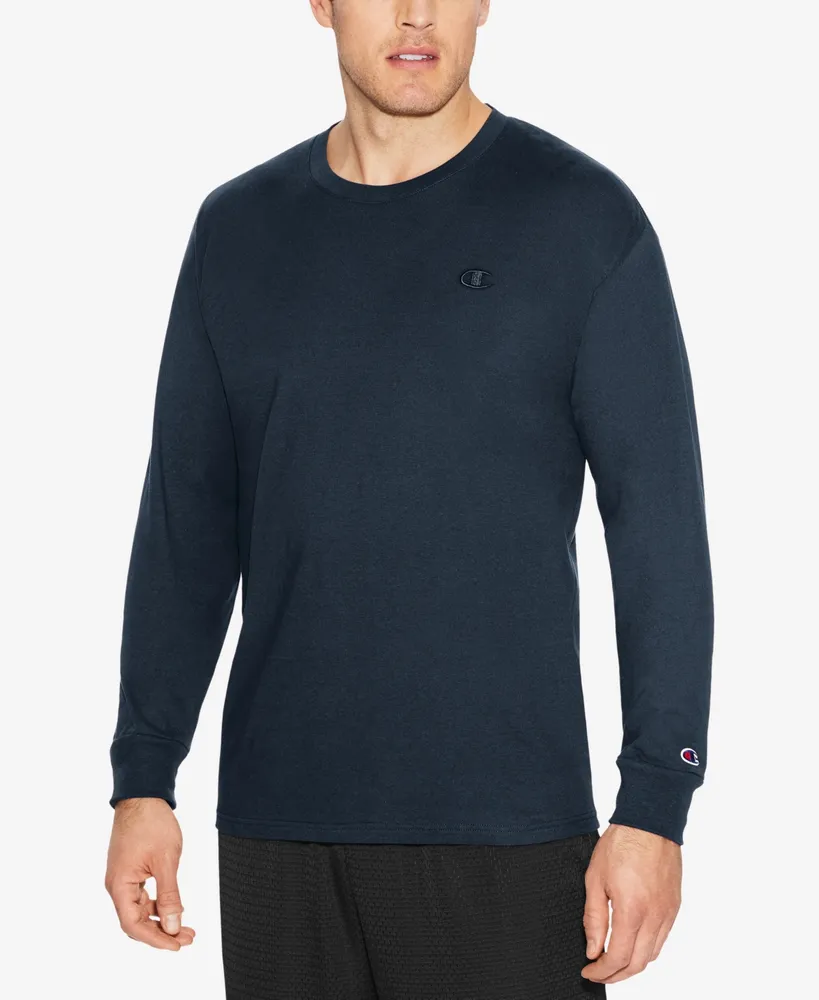 Champion Men's Long-Sleeve Jersey T-Shirt