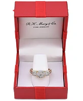 Diamond Three Stone Engagement Ring (3/4 ct. t.w.) 14k White, Yellow or Rose Gold