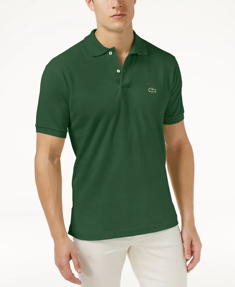 Lacoste Men's L.12.12 Classic-Fit Short-Sleeve Pique Polo Shirt