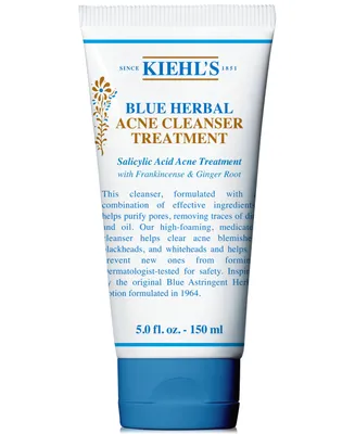 Kiehl's Since 1851 Blue Herbal Acne Cleanser Treatment, 5