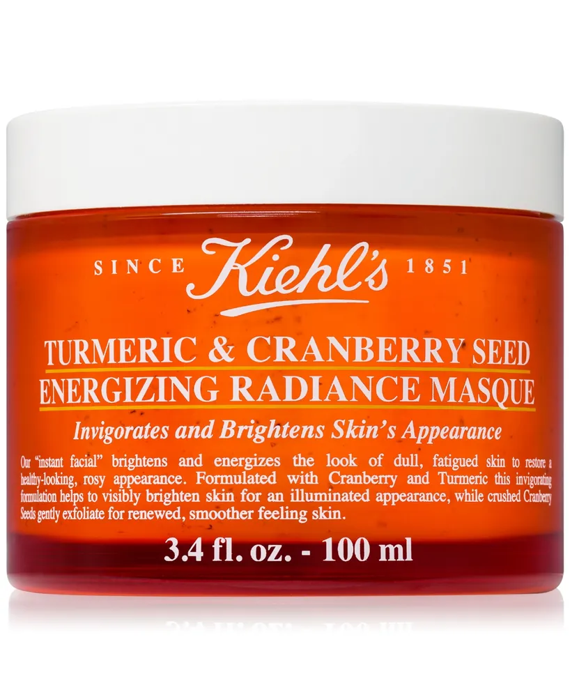 Kiehl's Since 1851 Turmeric & Cranberry Seed Energizing Radiance Masque, 3.4