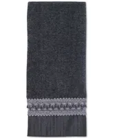 Avanti Braided Cuff Medallion Bath Towel, 25" x 50"