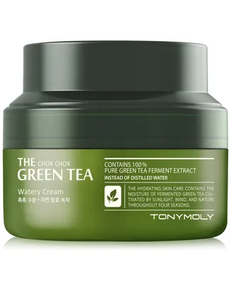 Tonymoly The Chok Chok Green Tea Watery Cream, 2 oz.