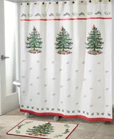 Spode Christmas Tree Shower Curtain
