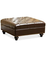 Drake Nailhead Trim Ottoman