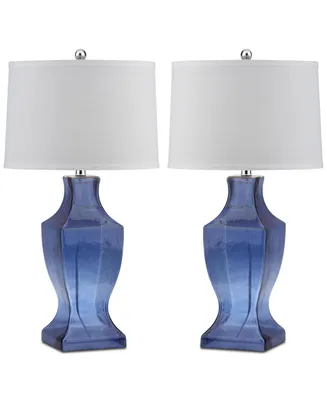 Safavieh Glass Bottom Set of 2 Table Lamps